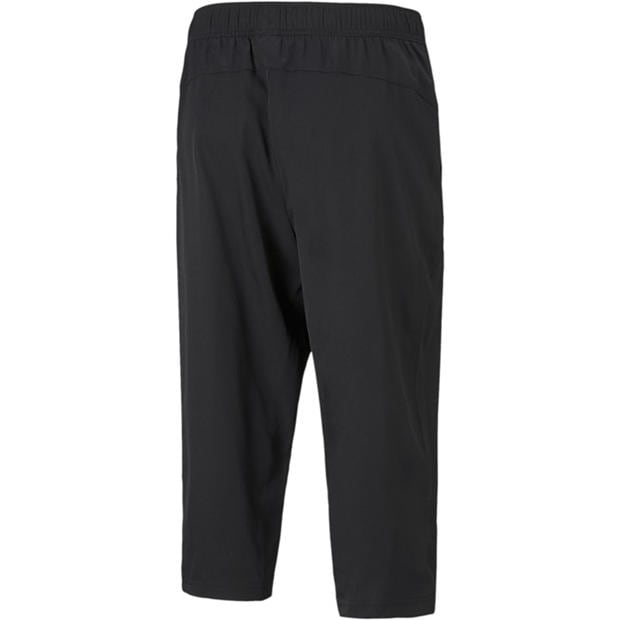 Black - Puma - Puma Active Woven 3/4 Pants Tracksuit Bottom Mens