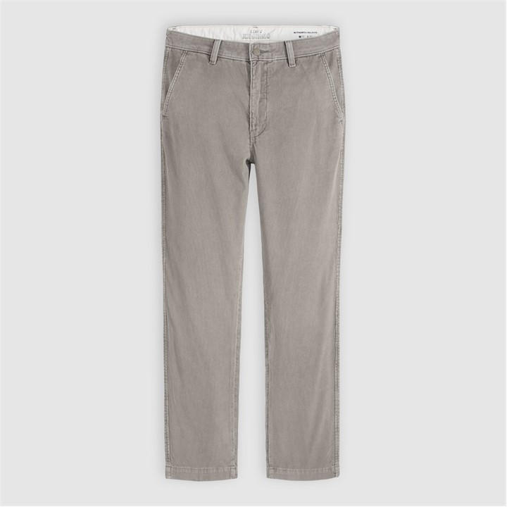 Levis Men's Straight Cord Trousers - Grey Cord - Size 34W R - Image 2