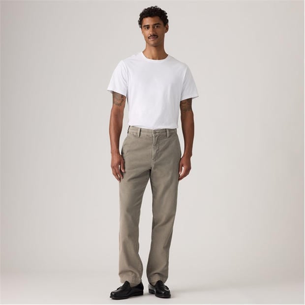 Grey Cord - Levis - Men's Straight Cord Trousers