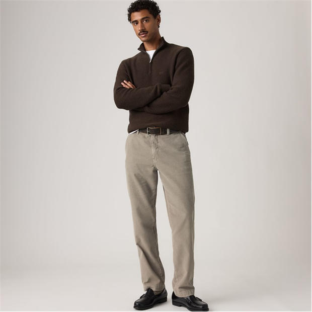 Grey Cord - Levis - Men's Straight Cord Trousers
