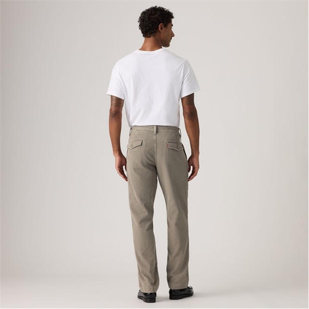 Grey Cord - Levis - Men's Straight Cord Trousers