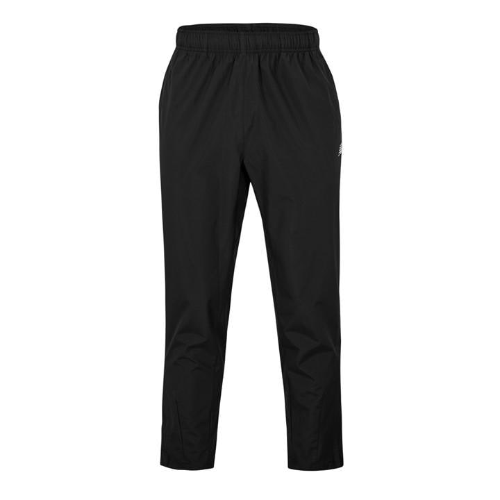 New Balance Men's Black Closed Hem Woven Joggers in Size L, Sports Direct