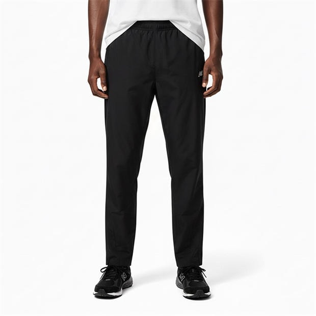 Black - New Balance - Men's Closed Hem Woven Joggers