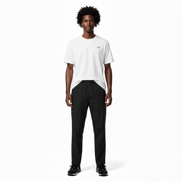 Black - New Balance - Men's Closed Hem Woven Joggers
