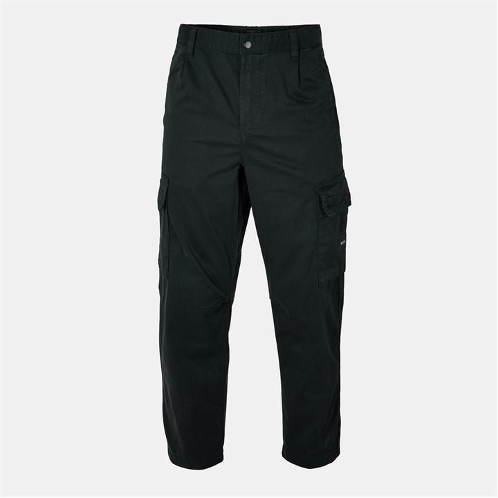 Boss Men's Black Hbo Sisla Cargo Trousers in Size L, Sports Direct