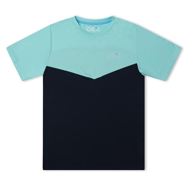 Aqua/Navy - OEX - OEX Flynn T And Sht Jn99