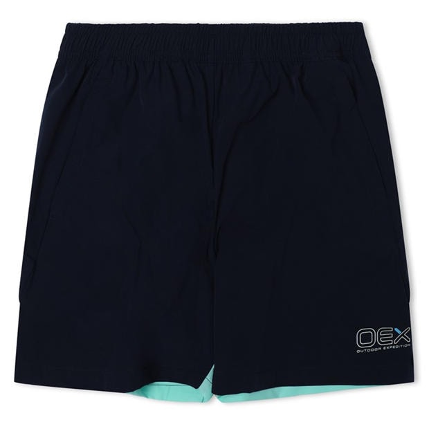 Aqua/Navy - OEX - OEX Flynn T And Sht Jn99