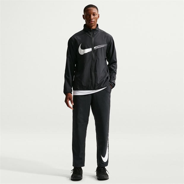 Black/White - Nike - Men's Form Training Tracksuit Bottoms
