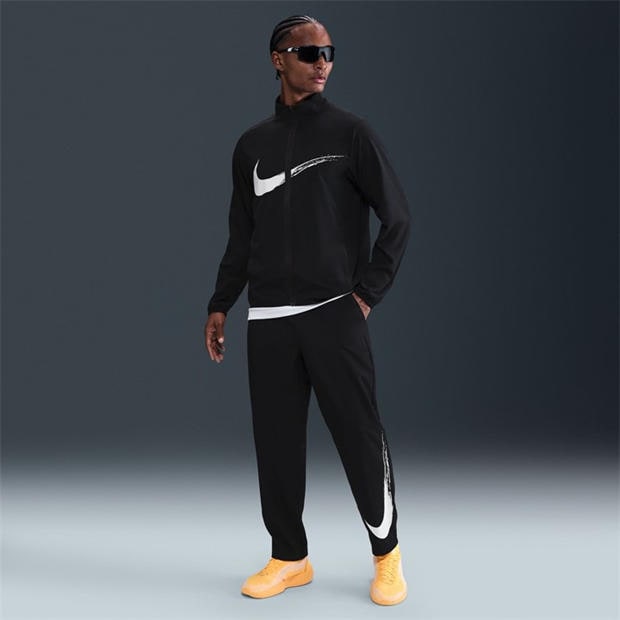 Black/White - Nike - Men's Form Training Tracksuit Bottoms