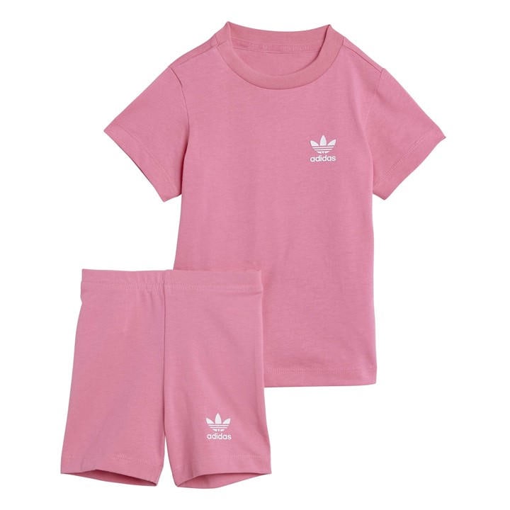 Adidas Originals Boys Pink Adidas  Cyc S Jn64 in Size 6 - 9 Months, Sports Direct