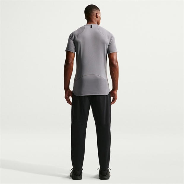 Black/White - Nike - Men's Pro Therma-Fit Training Tracksuit Bottoms