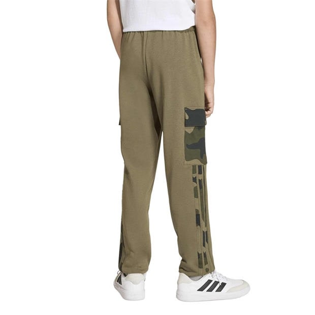Olive Strata - adidas - Kids' Camo Cargo Trousers