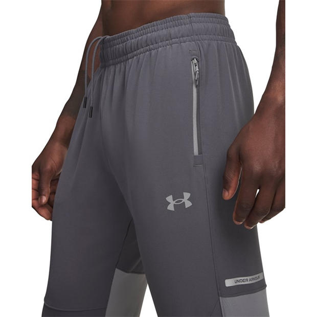 Gray - Under Armour - Men's Utility Woven Winterised Tracksuit Bottoms