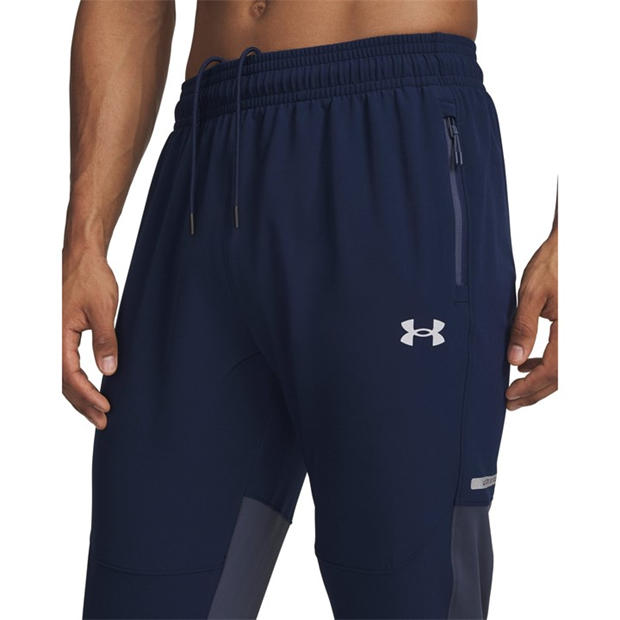 Blue - Under Armour - Men's Utility Woven Winterised Tracksuit Bottoms