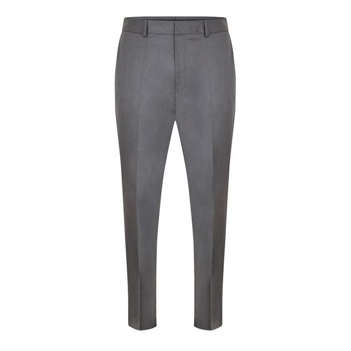 Boss Men's Grey H Lenon Straight Leg Trousers in Size L, Sports Direct