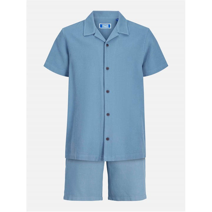 Jack And Jones Boys Kids' Waffle Clothing Set - Blue Mirage - 8 Years - Image 3