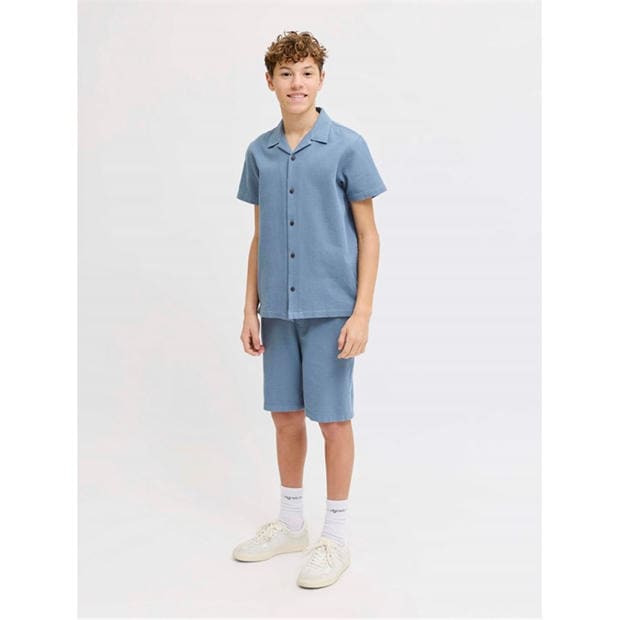Blue Mirage - Jack and Jones - Kids' Waffle Clothing Set