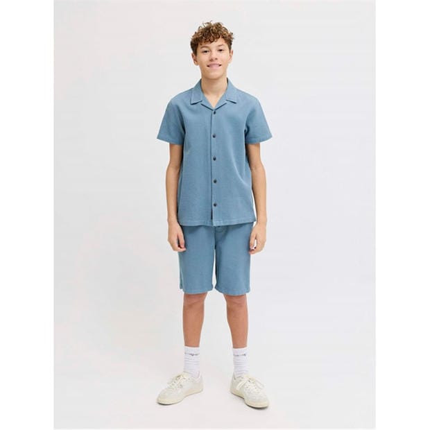 Blue Mirage - Jack and Jones - Kids' Waffle Clothing Set