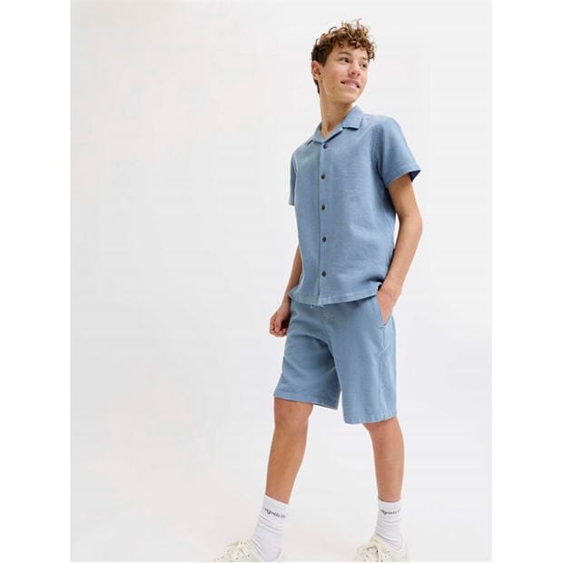 Blue Mirage - Jack and Jones - Kids' Waffle Clothing Set