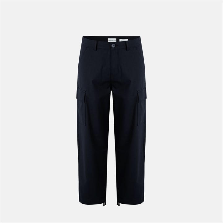 Soulcal Men's Black Soul Rip Cargo Trousers in Size 38 R, Sports Direct