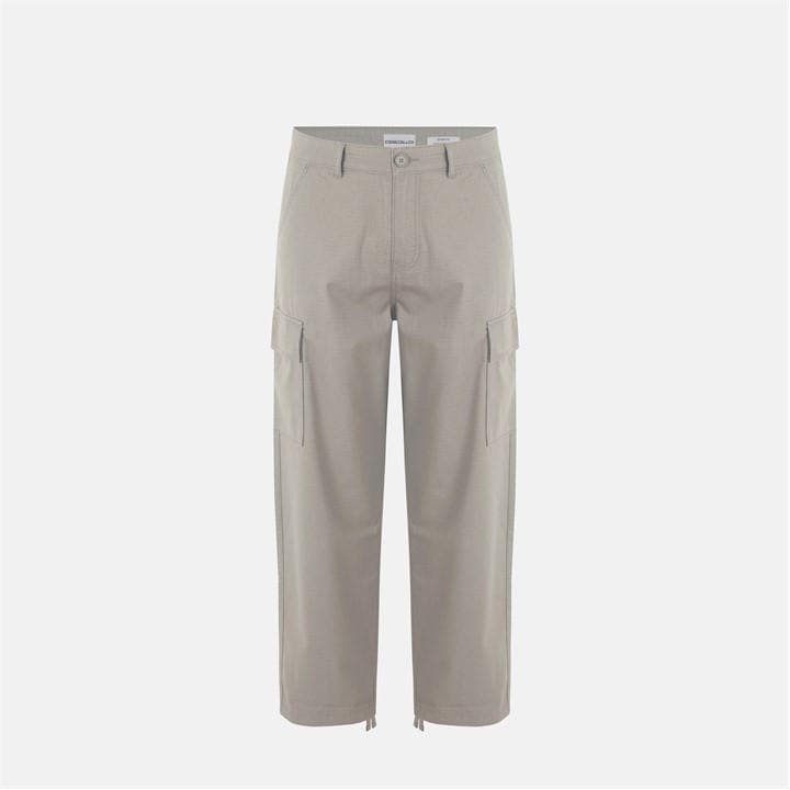 Soulcal Men's Beige Soul Rip Cargo Trousers in Size 38 R, Sports Direct