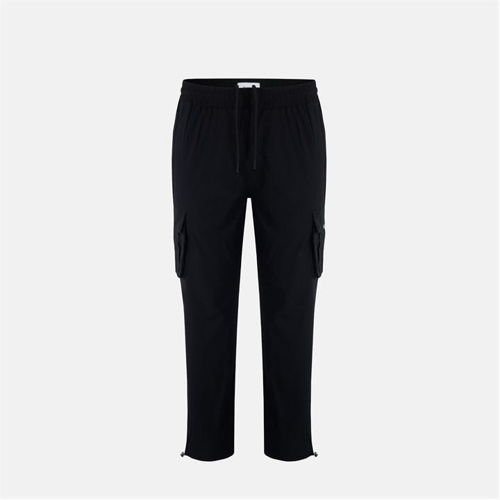 Firetrap Men's Black Tech Cargo Trousers in Size 40 R, Sports Direct