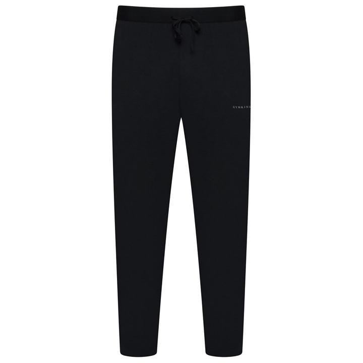 Gym King Men's Black Progress Woven Tracksuit Bottoms in Size L, Sports Direct
