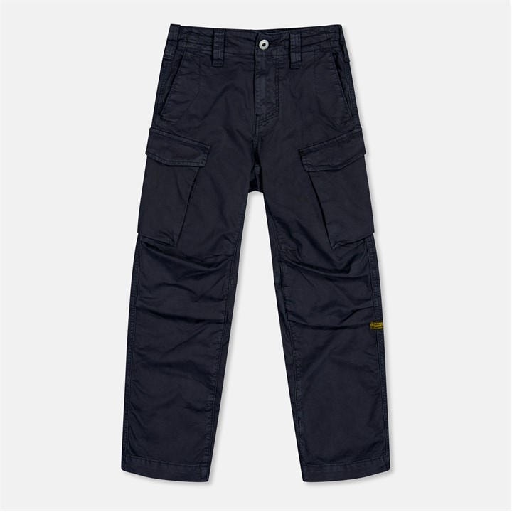 G Star Boys Blue Kids' -Pocket Adjustable Cargo Trousers in Size 14 - 16 Years, Sports Direct