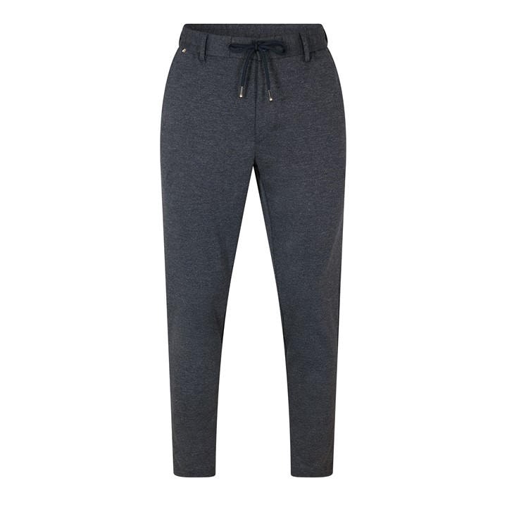 Boss Men's Blue Kane-Ds Straight Leg Trousers in Size 38, Sports Direct