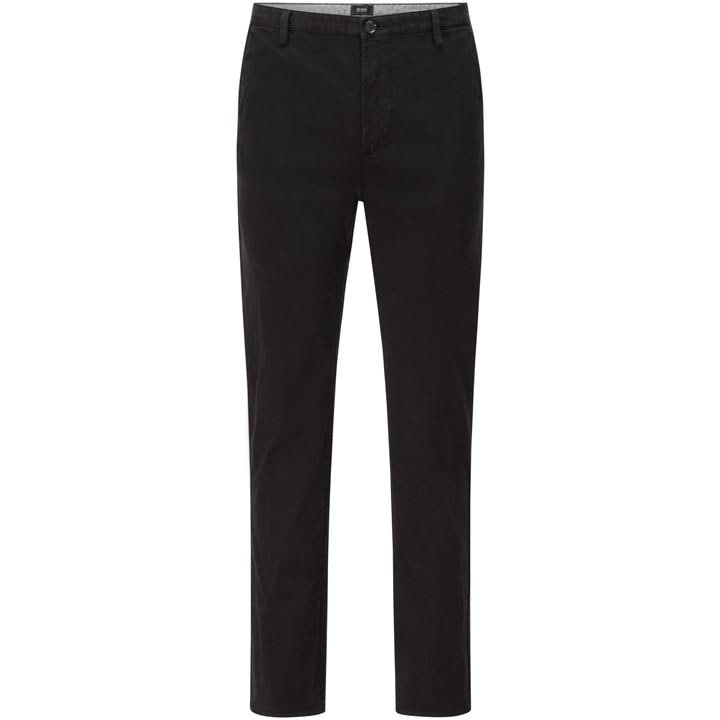 Boss Men's Black Rice1 D Straight Leg Trousers in Size 28 R, Sports Direct