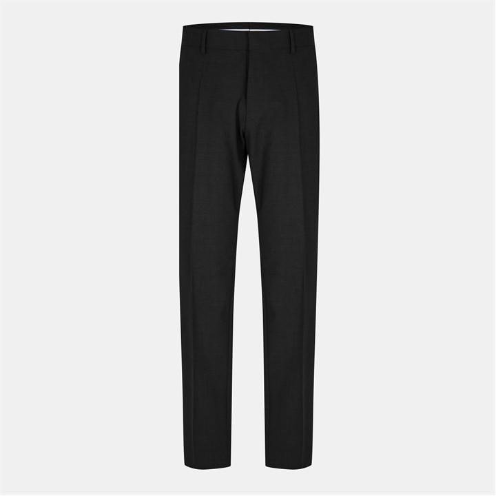 Boss Men's Grey H Genius Mm Straight Leg Trousers in Size XS, Sports Direct