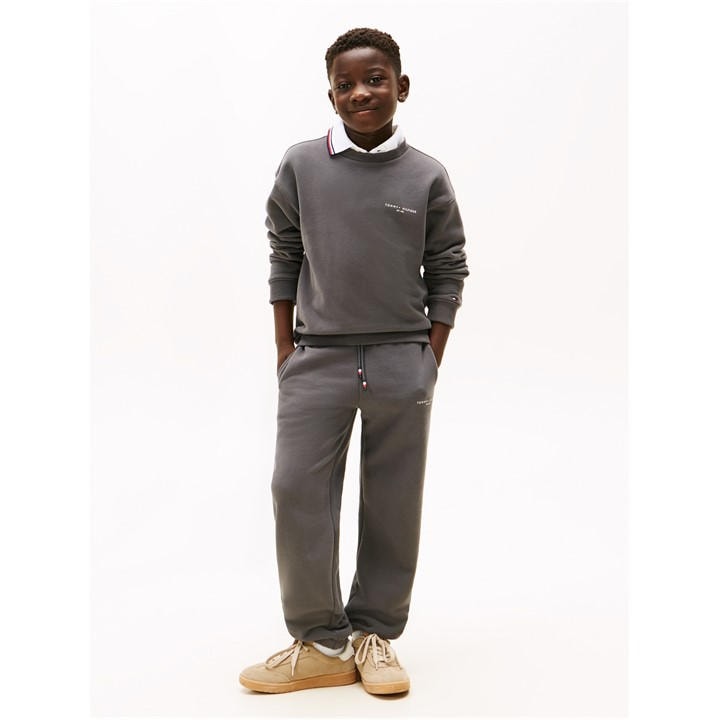 Tommy Hilfiger Boys Grey Kids' Mini Corp Coordinated Clothing Set in Size 3 - 4 Years, Sports Direct