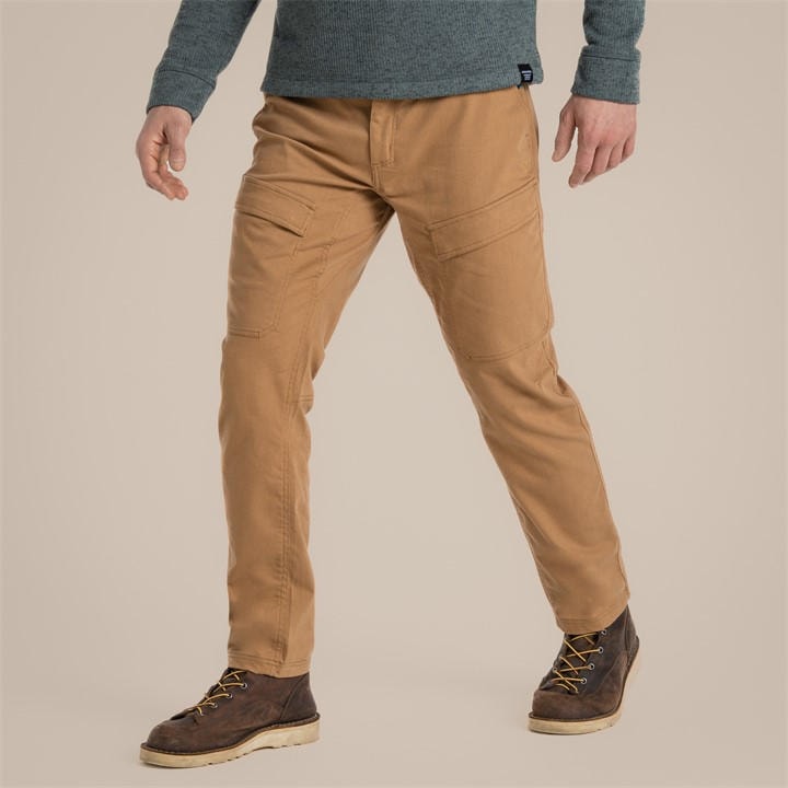 Craghoppers Men's Brown Karst Straight Leg Trousers in Size 40 R, Sports Direct