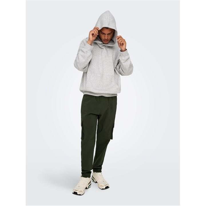 Only And Sons Men' Pink Cargo Trousers in Size S, Sports Direct