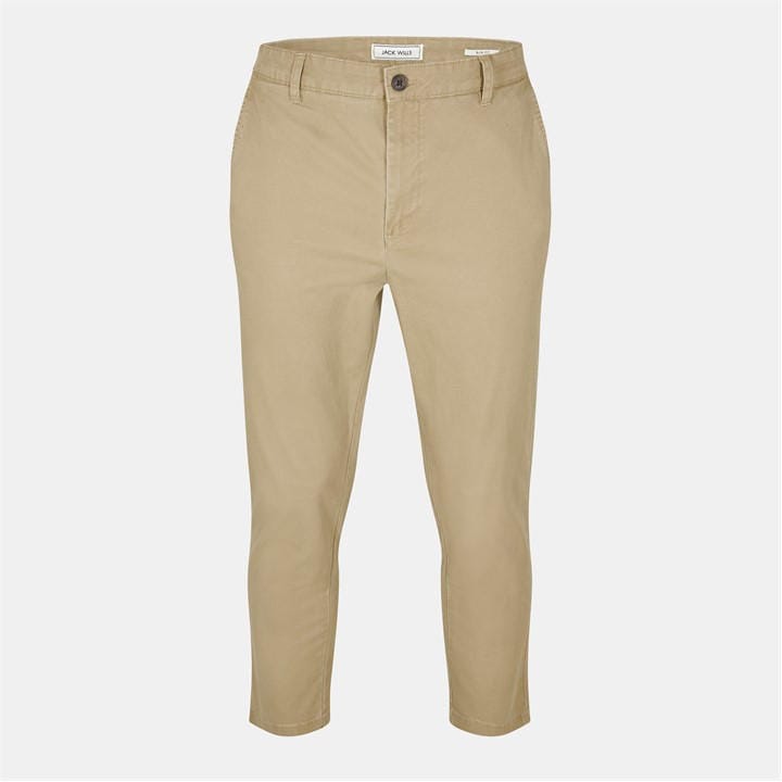 Jack Wills Men's Beige Slim Chino Trousers in Size 32 R, Sports Direct