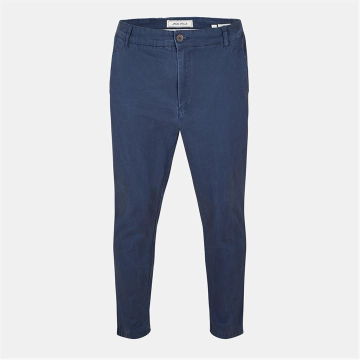 Jack Wills Men's Blue Slim Chino Trousers in Size 32 R, Sports Direct