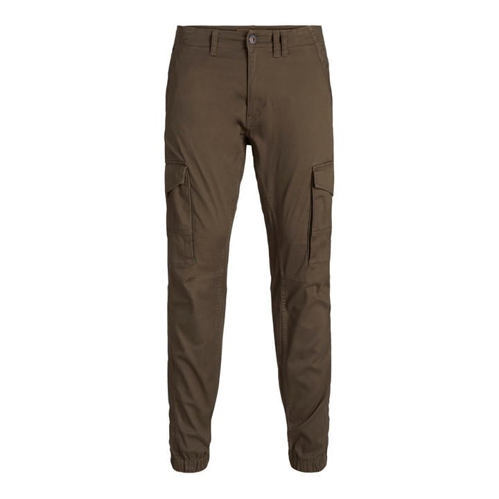 Jack And Jones Men's Green Paul Cargo Trousers in Size 28 S, Sports Direct