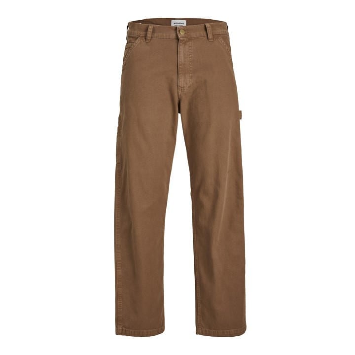Jack And Jones Men's Brown Carpenter Cargo Trousers in Size 29 R, Sports Direct