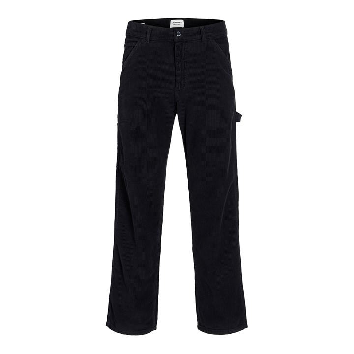 Jack And Jones Men's Black Corduroy Trousers in Size 29 R, Sports Direct