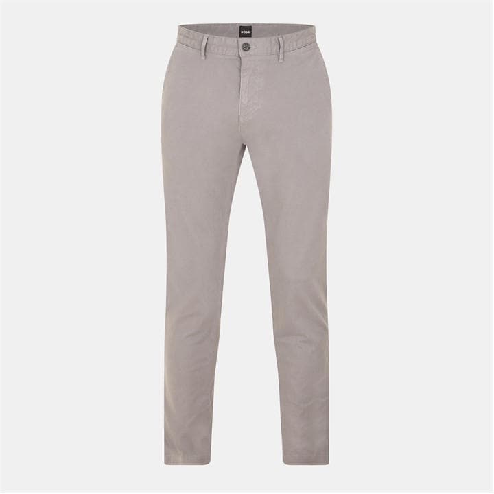 Boss Men's Grey Crigan Straight Fit Trousers in Size 48 R, Sports Direct