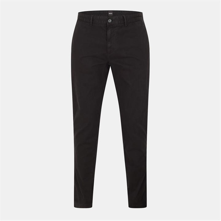Boss Men's Black Crigan Straight Fit Trousers in Size 48 R, Sports Direct