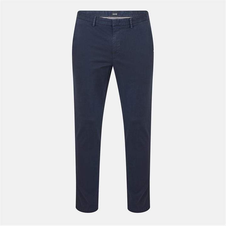 Boss Men's Blue Kaito3 Straight Leg Trousers in Size 28 R, Sports Direct