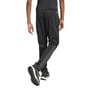 Black/Grey Six - adidas - AEROREADY Sereno Slim Tapered Cut 3-Stripes Mens Pants