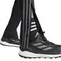 Black/Grey Six - adidas - AEROREADY Sereno Slim Tapered Cut 3-Stripes Mens Pants