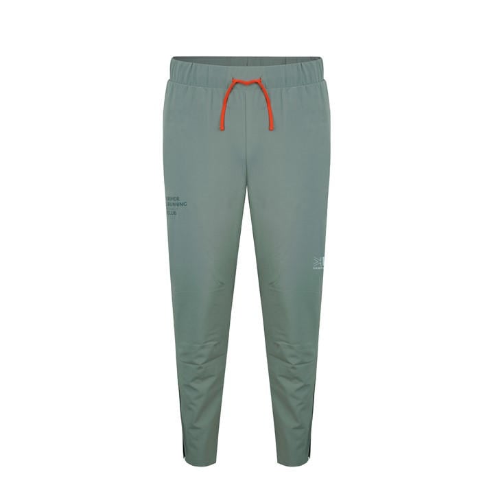 Karrimor Men's Green Running Club Closed Hem Poly Joggers in Size 2XL, Sports Direct