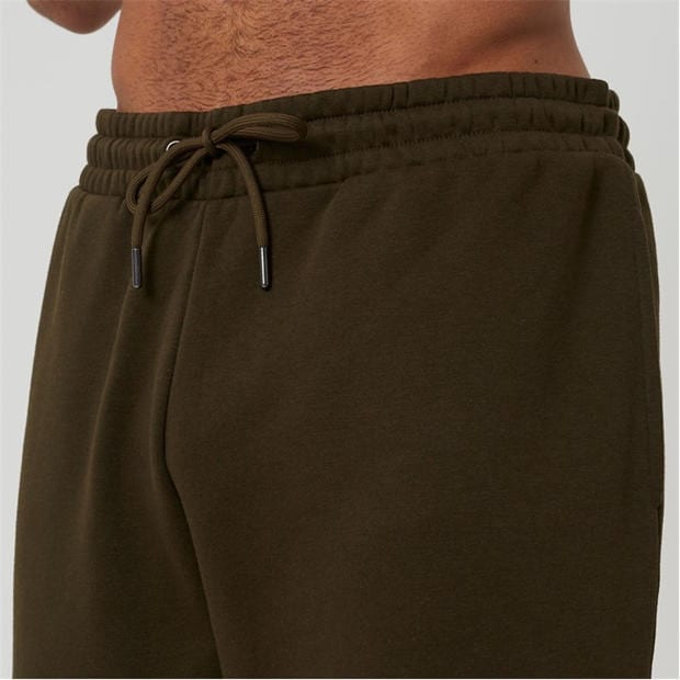 Khaki - Brave Soul - BS Wide Leg Joggers with Open Hem