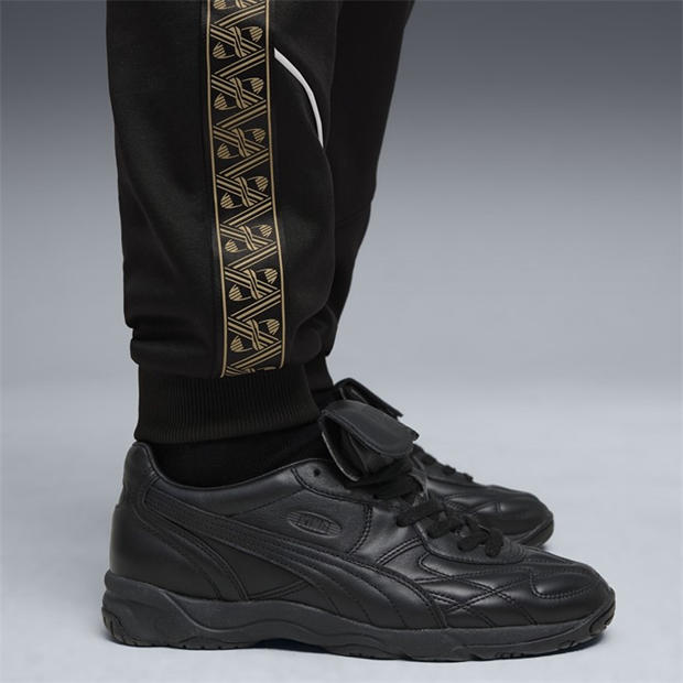 Black/Gold - Puma - Men's King Anthem Performance Tracksuit Bottoms
