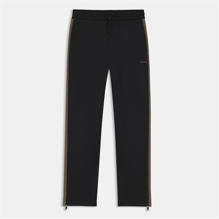 Hugo Men's Black Comfort Jogger Bottoms With Logo Detail (Dolos) in Size XL, Sports Direct