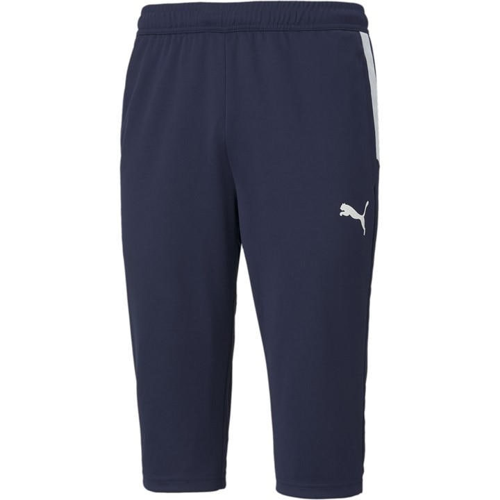 Puma Men's Blue Teamliga Training 3/4 Pants Tracksuit Bottom in Size XS, Sports Direct
