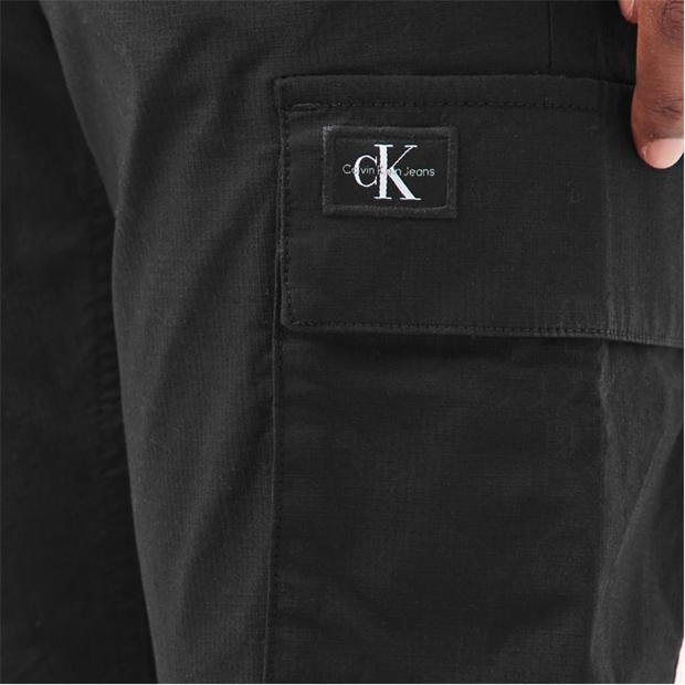 Dark Grey - Calvin Klein Jeans - SKINNY CARGO TROUSER